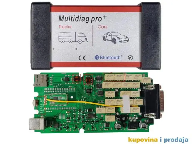 1 Ploča Bluetooth MultiDiag Pro + CDP 2021.11 - 1