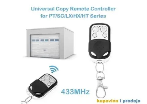 Univerzalni daljinski upravljač 433mhz za Rampe, rolo vrata - 1/15