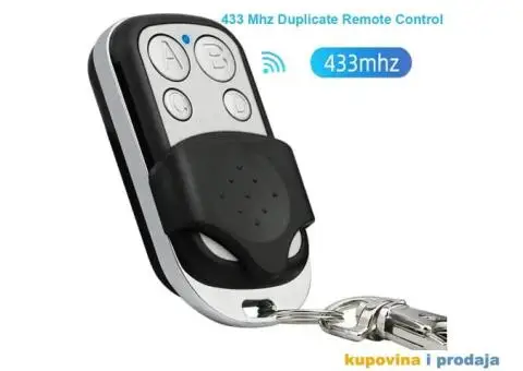 Univerzalni daljinski upravljač 433mhz za Rampe, rolo vrata - 11/15