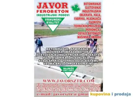 Ferobeton,industrijski podovi - 2/9