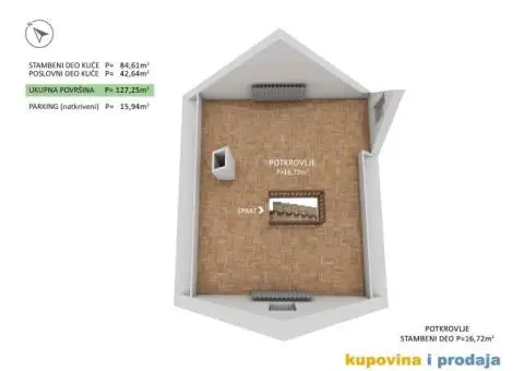 Kuća - Stambeno Poslovni Objekat - 8/11