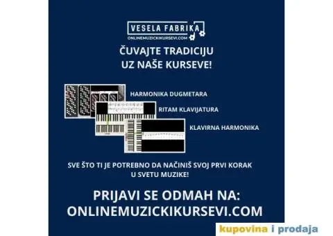 Online Muzicka skola-skola harmonike i klavijature - 2/6