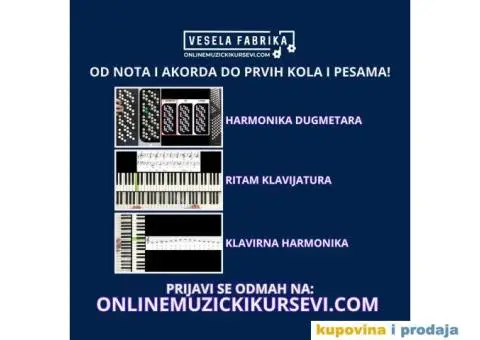 Online Muzicka skola-skola harmonike i klavijature - 3/6