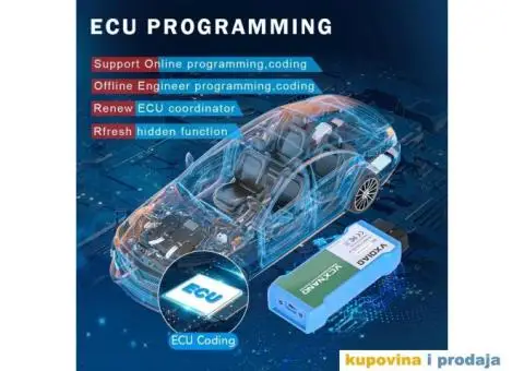 VXDIAG VCX NANO NX100 WiFi- VW/Audi/Škoda/Seat/Bentley - 8/15