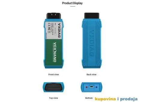 VXDIAG VCX NANO NX100 WiFi- VW/Audi/Škoda/Seat/Bentley - 14/15