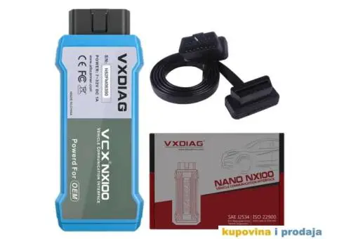 VXDIAG VCX NANO NX100 WiFi- VW/Audi/Škoda/Seat/Bentley - 15/15