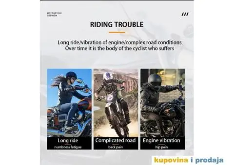 Seat pad za sediste,sedalica za motor-Novo seatpad - 6/14