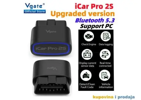Vgate iCar Pro 2S OBD2 Bluetooth 5.3, IOS Android, PC - 2/15