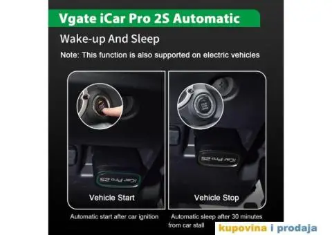 Vgate iCar Pro 2S OBD2 Bluetooth 5.3, IOS Android, PC - 6/15