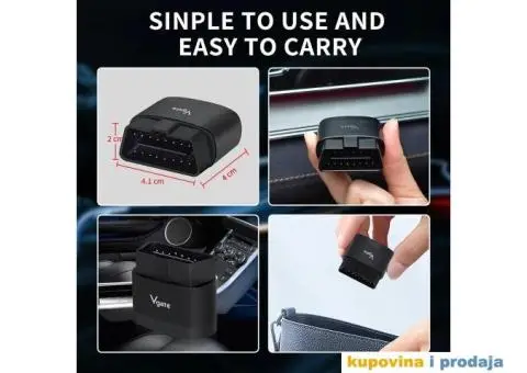 Vgate iCar Pro 2S OBD2 Bluetooth 5.3, IOS Android, PC - 10/15