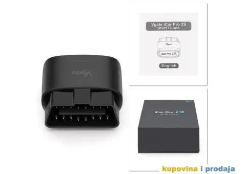 Vgate iCar Pro 2S OBD2 Bluetooth 5.3, IOS Android, PC - 15/15