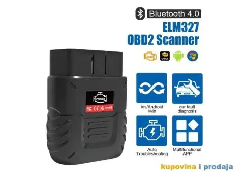V019 Bluetooth ELM327 OBD2, iOS, Android, PC Dijagnostika - 1/14
