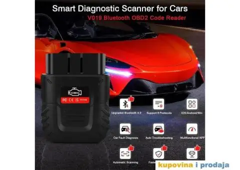 V019 Bluetooth ELM327 OBD2, iOS, Android, PC Dijagnostika - 3/14