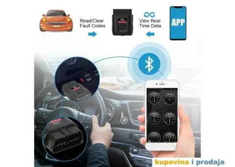V019 Bluetooth ELM327 OBD2, iOS, Android, PC Dijagnostika - 7/14