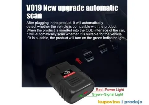 V019 Bluetooth ELM327 OBD2, iOS, Android, PC Dijagnostika - 9/14