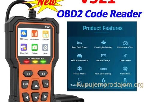V521 OBDII+EOBD+CAN Auto Dijagnostika - 1/15