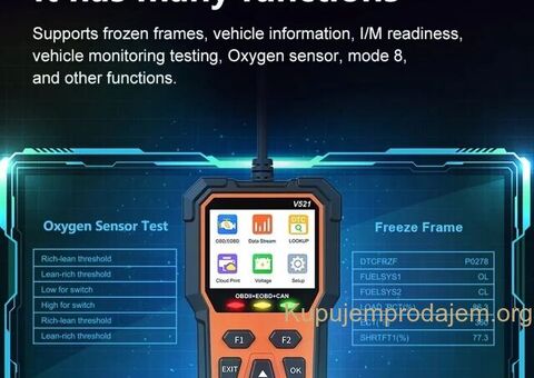 V521 OBDII+EOBD+CAN Auto Dijagnostika - 13/15