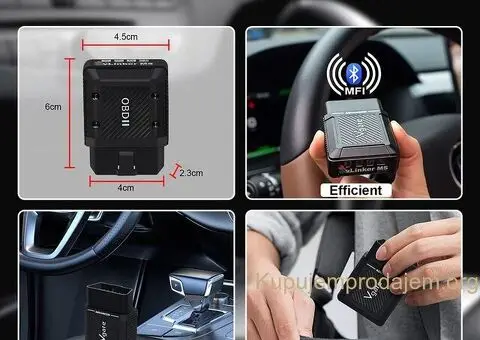 vLinker MS Advanced 12V/24V OBD2 za IOS MFI Android - 12/15