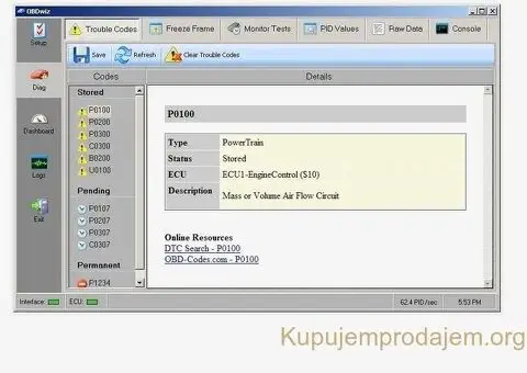 OBDLink EX OBD2 USB OBDwiz MultiECUScan / ForScan - 6/14