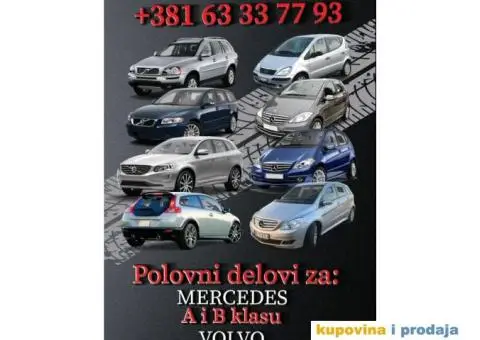 POLOVNI DELOVI ZA MERCEDES I VOLVO - 1/5