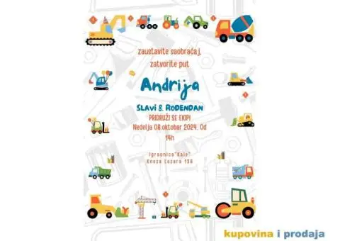 Online pozivnice za rodjendane - 7/10