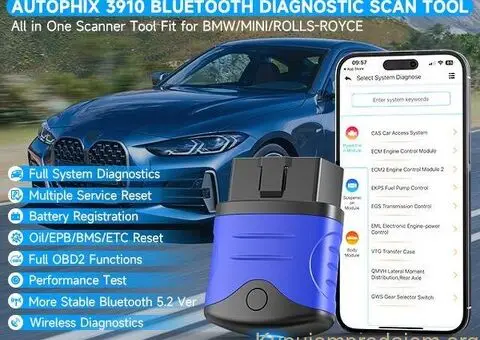AUTOPHIX 3910 Bluetooth BMW/MINI/Rolls Royce IOS/Android - 4/14