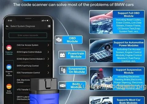 AUTOPHIX 3910 Bluetooth BMW/MINI/Rolls Royce IOS/Android - 10/14
