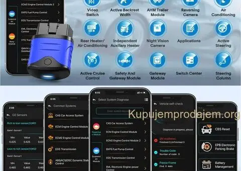 AUTOPHIX 3910 Bluetooth BMW/MINI/Rolls Royce IOS/Android - 12/14