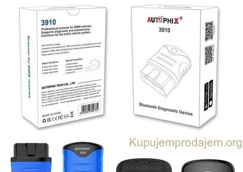 AUTOPHIX 3910 Bluetooth BMW/MINI/Rolls Royce IOS/Android - 13/14