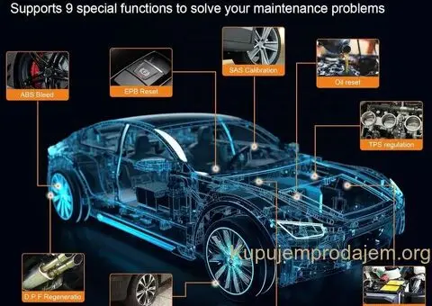 Humzor Z100 Elite Bluetooth OBD2 iOS & Android - 4/15