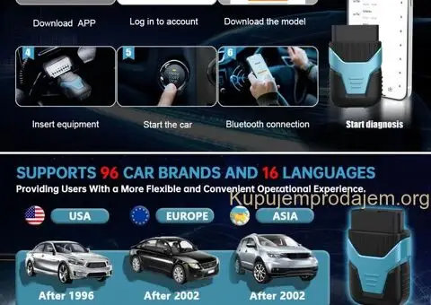 Humzor Z100 Elite Bluetooth OBD2 iOS & Android - 10/15