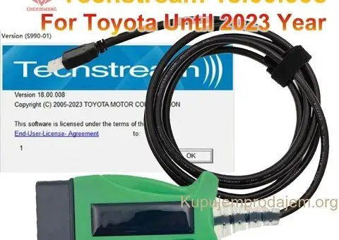 DLC3 Techstream 18.00.008 za Toyota TIS J2534 Passthru OBD2 - 1/12