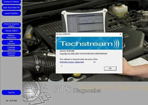 DLC3 Techstream 18.00.008 za Toyota TIS J2534 Passthru OBD2 - 5/12
