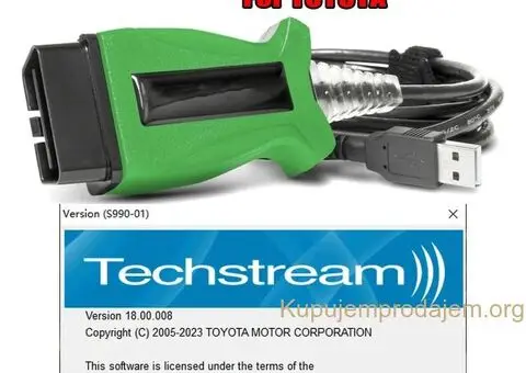 DLC3 Techstream 18.00.008 za Toyota TIS J2534 Passthru OBD2 - 7/12