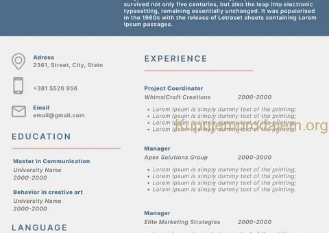 Brza i povoljna izrada CV-a i motivacionih pisama - 1/10