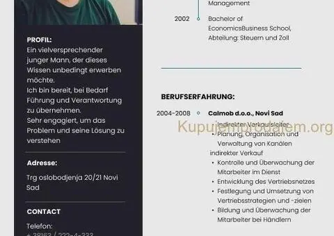 Brza i povoljna izrada CV-a i motivacionih pisama - 6/10