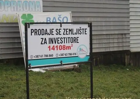 Zemljište za investitore ind.zona Ćoralići Cazin - 7/11