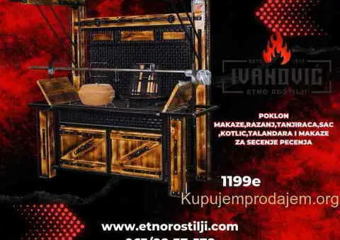 NOVOGODIŠNJA AKCIJA ETNO ROŠTILJA! - 8/11