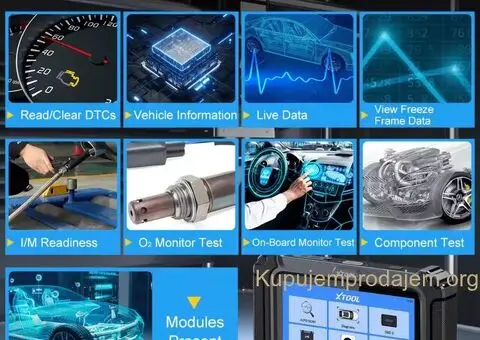 Xtool D6S OBD2 - 30 Resets CAN FD Auto Dijagnostika - 2/15