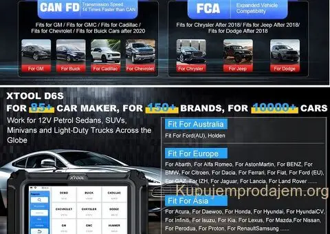 Xtool D6S OBD2 - 30 Resets CAN FD Auto Dijagnostika - 7/15