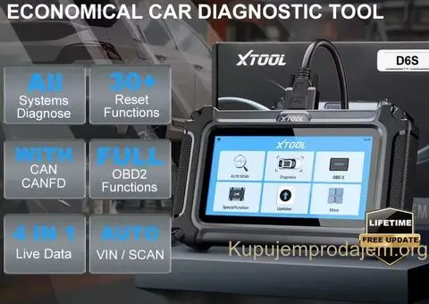 Xtool D6S OBD2 - 30 Resets CAN FD Auto Dijagnostika - 9/15