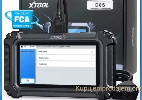 Xtool D6S OBD2 - 30 Resets CAN FD Auto Dijagnostika - 12/15