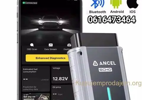 Ancel DND Echo OBD2 Bluetooth za iOS i Android Dija - 2/15