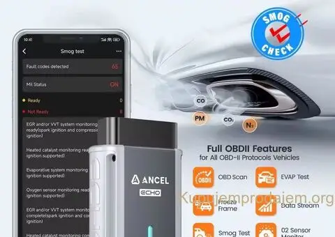 Ancel DND Echo OBD2 Bluetooth za iOS i Android Dija - 5/15