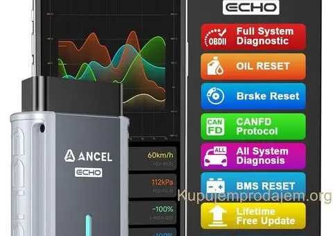 Ancel DND Echo OBD2 Bluetooth za iOS i Android Dija - 8/15