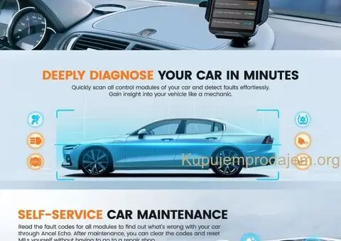 Ancel DND Echo OBD2 Bluetooth za iOS i Android Dija - 13/15