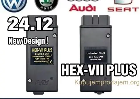 HEX V2 plus OBD2, V24.12.1 za VW Audi Skoda Seat - 2/10