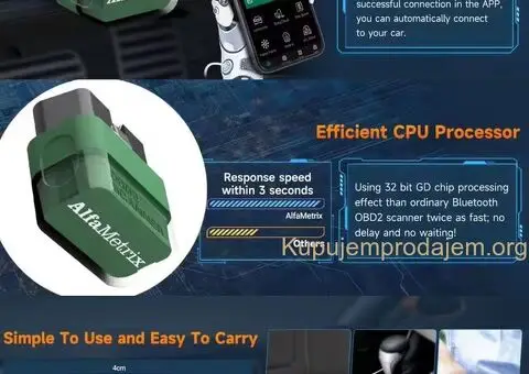 Novo - AlfaMetrix Bluetooth OBD2 skener - 10/15