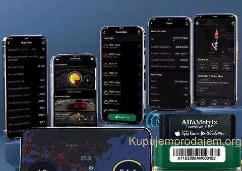 Novo - AlfaMetrix Bluetooth OBD2 skener - 11/15