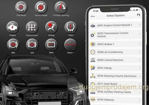 ANCEL BD500 Bluetooth OBD2 za VW Audi Seat Skoda - 6/15